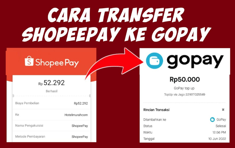 Cara Tf Shopeepay ke Gopay Tanpa Biaya Admin