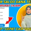 Pinjam Saldo Dana 500 Ribu Bayar Nanti Langsung Cair