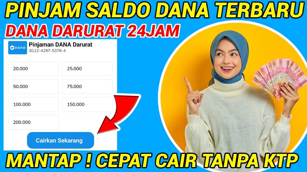 Pinjam Saldo Dana 500 Ribu Bayar Nanti Langsung Cair