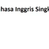 bio bahasa inggris singkat