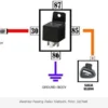 cara pasang relay klakson