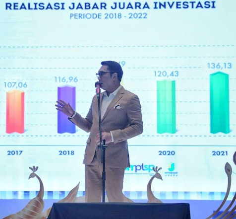 Jabar Targetkan Realisasi Investasi Rp188 Triliun