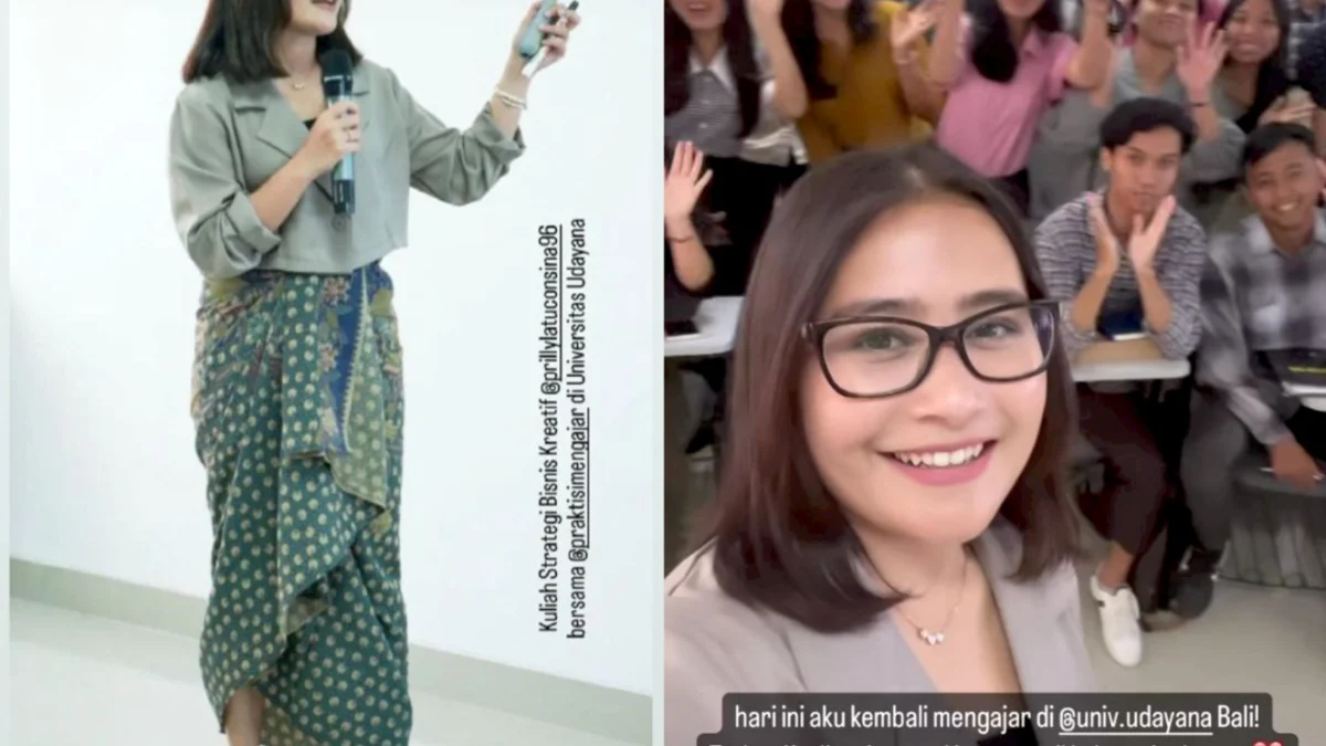 Momen Prilly Latuconsina Jadi Dosen di Universitas Udayana, Ajarkan Materi ini