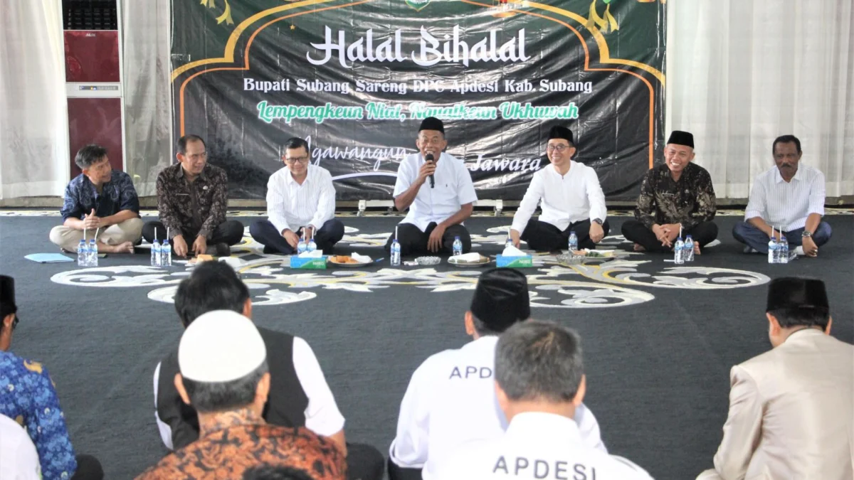 Tingkatkan Sinergitas Bupati dan Wakil Bupati Subang Silaturahmi dengan APDESI