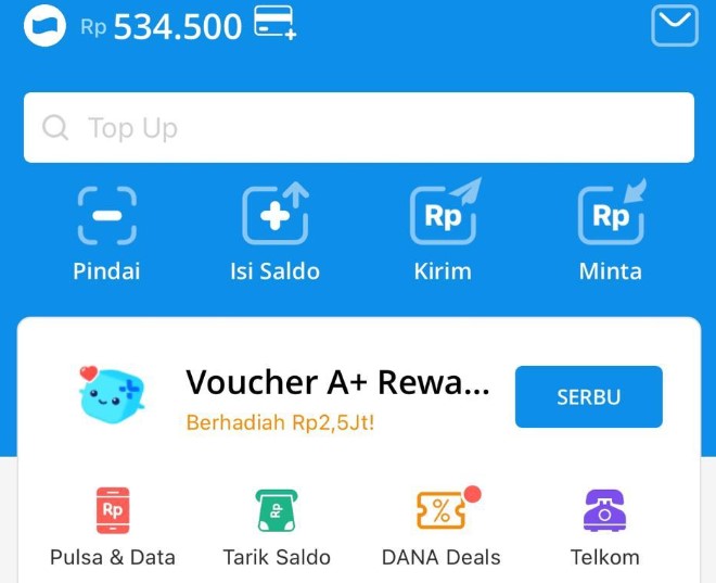 DANA Generator 500 ribu Gratis