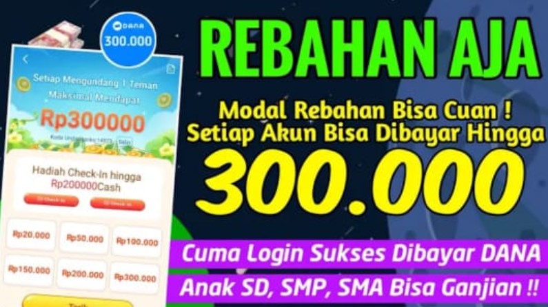 Game Penghasil Saldo Dana Rp300 Ribu Tanpa Deposit Terbaru 2023