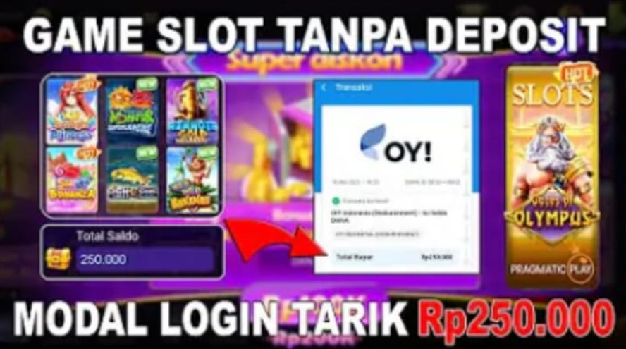 Game Slot Penghasil Uang 250 Ribu Tanpa Deposit Terbaru 2023