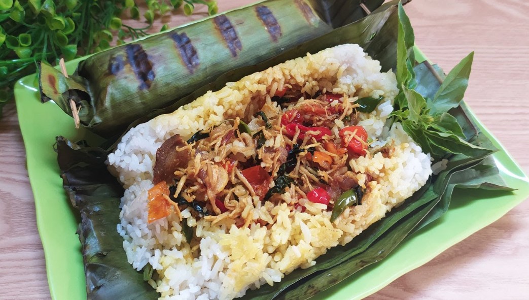 Resep Nasi Bakar Teri Dengan Cita Rasa Yang Lezat