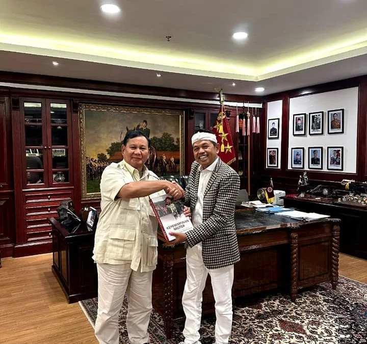 Dedi Mulyadi Foto Bareng Prabowo Subianto