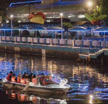 Wisata Perahu Kalimas