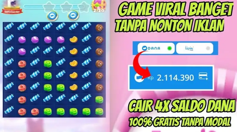 Mantul Gajian Lagi! Game Penghasil Uang Langsung ke Rekening 2 Juta Tanpa Deposit