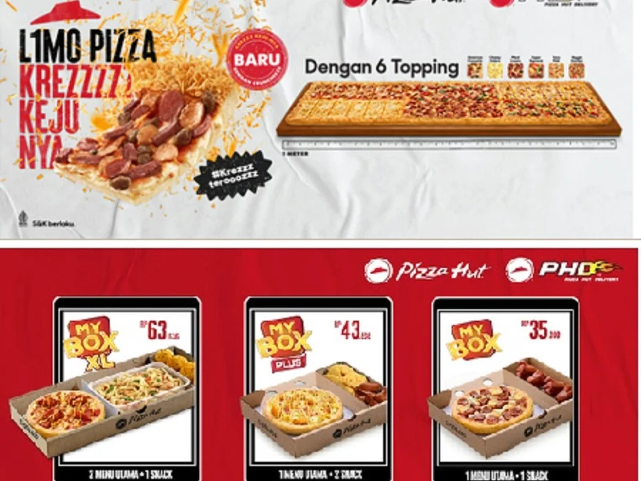 Daftar Harga PIZZA HUT Terbaru 2023, Lengkap Gambarnya