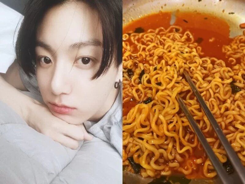 Mie Bugeuri Campuran 2 Mie Korea Resepnya Jungkook BTS Yang Viral