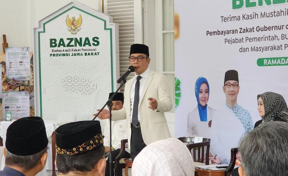 Targetkan Baznas Jabar Himpun Dana Zakat hingga Rp3,7 Triliun, Begini Kata Ridwan Kamil