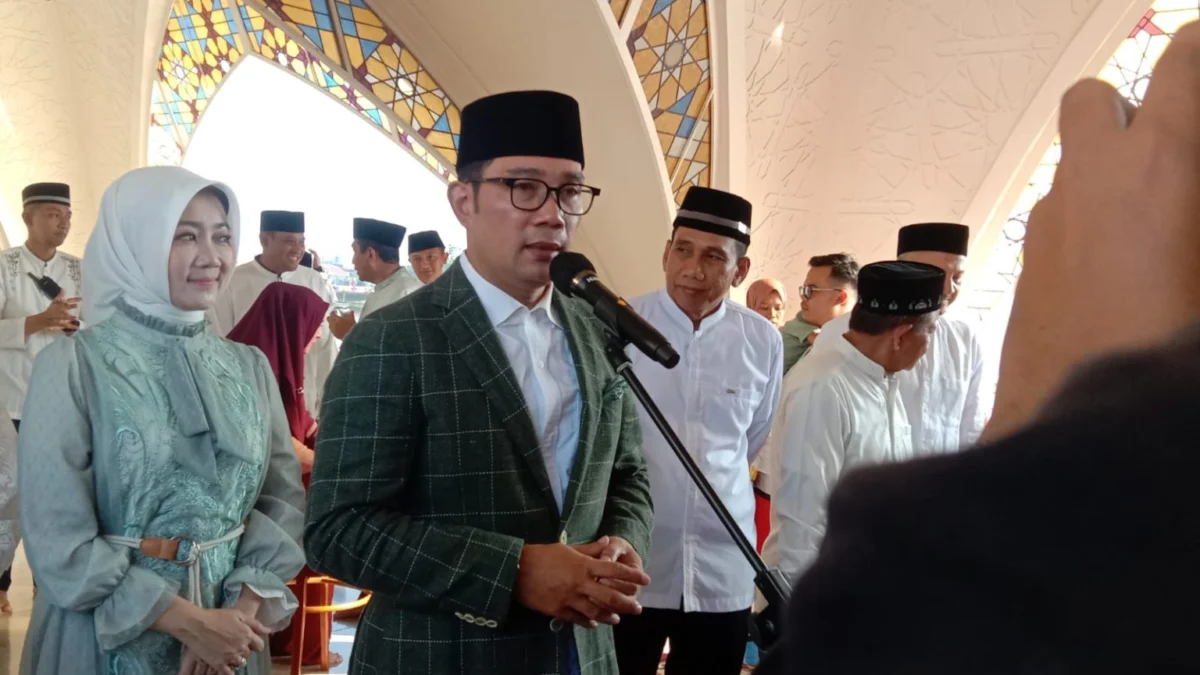 Salat Idul Fitri di Masjid Raya Al Jabbar, Ridwan Kamil : Akan Dijadikan Tradisi