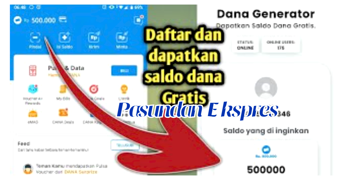 DANA Generator 500 Ribu Gratis Terbaru