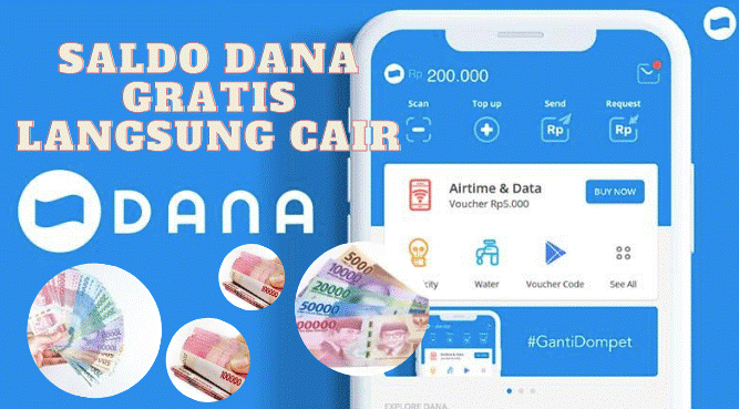 Permainan Dapat Saldo DANA Gratis Tanpa Iklan, Cobain Nih Auto Cuan Dibayar Tiap Hari Rp 200 Ribu