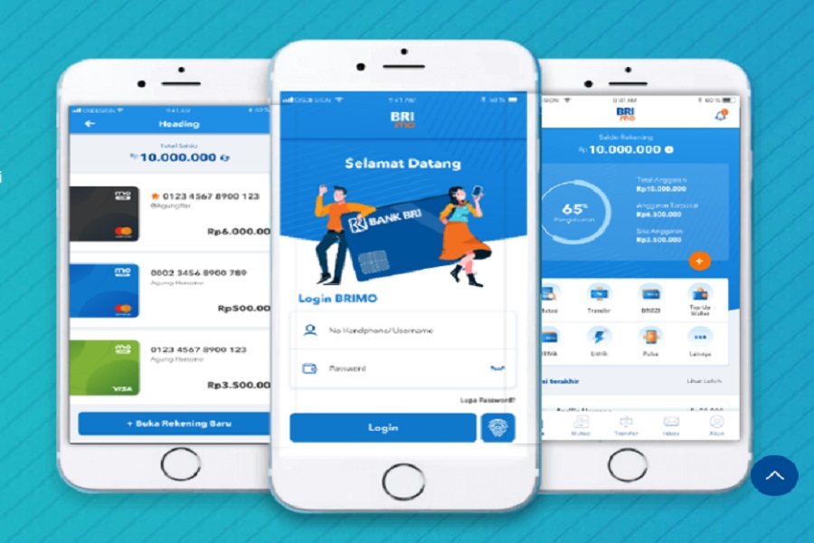 Cara Login BRImo Lupa Password, foto via BRImo
