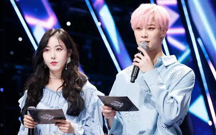 Rindu, SinB VIVIZ Unggah Foto Terakhir Bareng Moonbin ASTRO