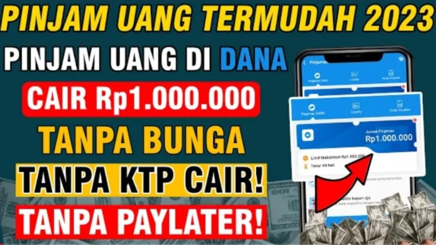 Tanpa KTP! Pinjam Uang di Dana 1 Juta Langsung Cair Hitungan Menit