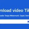 Cara Download Video Tiktok di Google Chrome Dengan Mudah