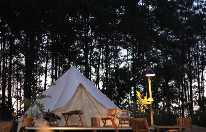 Tempat Glamping Terbaik di Bandung Menghabiskan Hari Libur