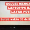 Cara Mengatasi Layar Laptop Putih, Hanya Butuh Waktu 5 Menit