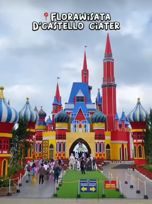 Wisata Hits The Castello Subang Cuma Rp 30 Ribu Aja, Harus Banget Coba Kesini