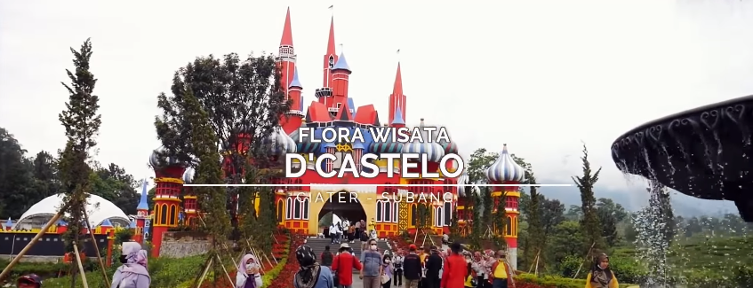 Flora The Castello Ciater Subang, Disneyland di Tengah Perkebunan Teh, Masih Harga Promo Guys!