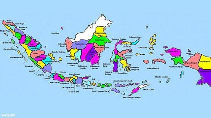 Jumlah Provinsi di Indonesia Ada Berapa? Berikut Data Terbaru 2023 dan Deretan Namanya