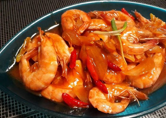 Resep Udang Saus Padang Terenak Fresh dan Ga Amis. Wajib Coba!