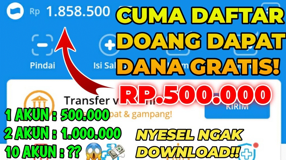 Gokil! Game Penghasil Uang DANA Langsung CAIR Rp 300 Ribu Auto Jebol