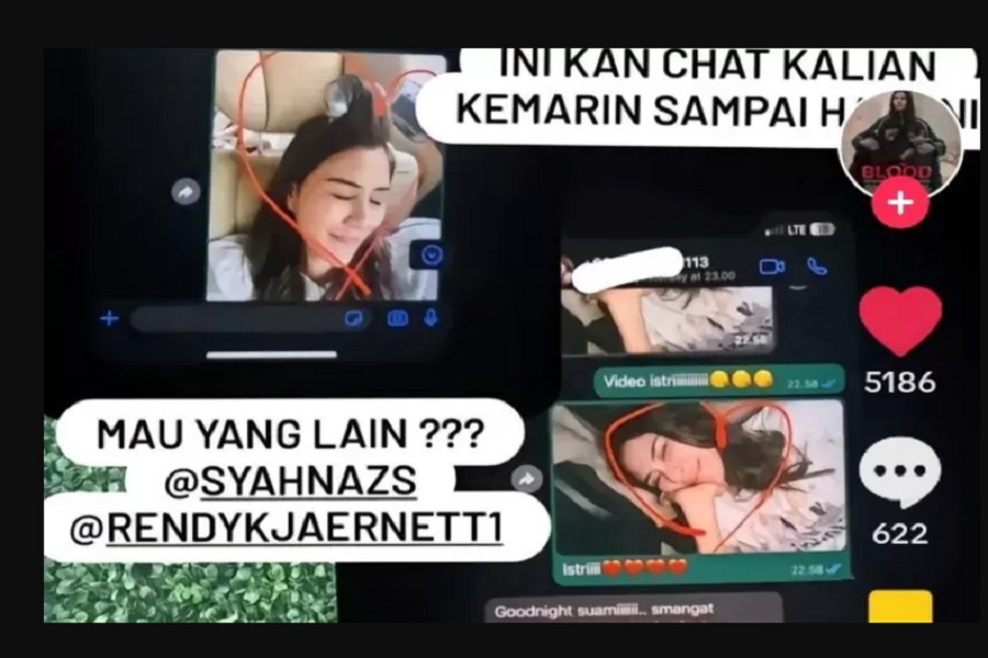 Kronologi Terungkapnya Perselingkuhan Syahnaz dan Rendy (via Tiktok)