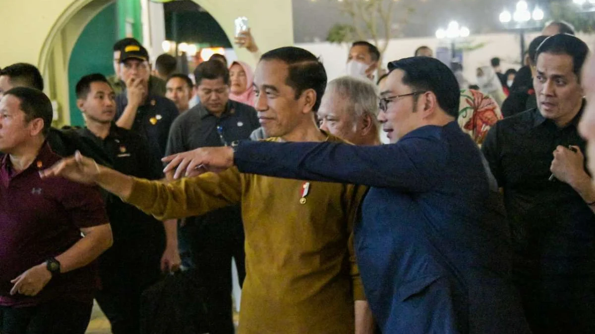 Sewaktu Kunker ke Bandung, Presiden Jokowi Sempatkan Ngopi di Park Cikutra