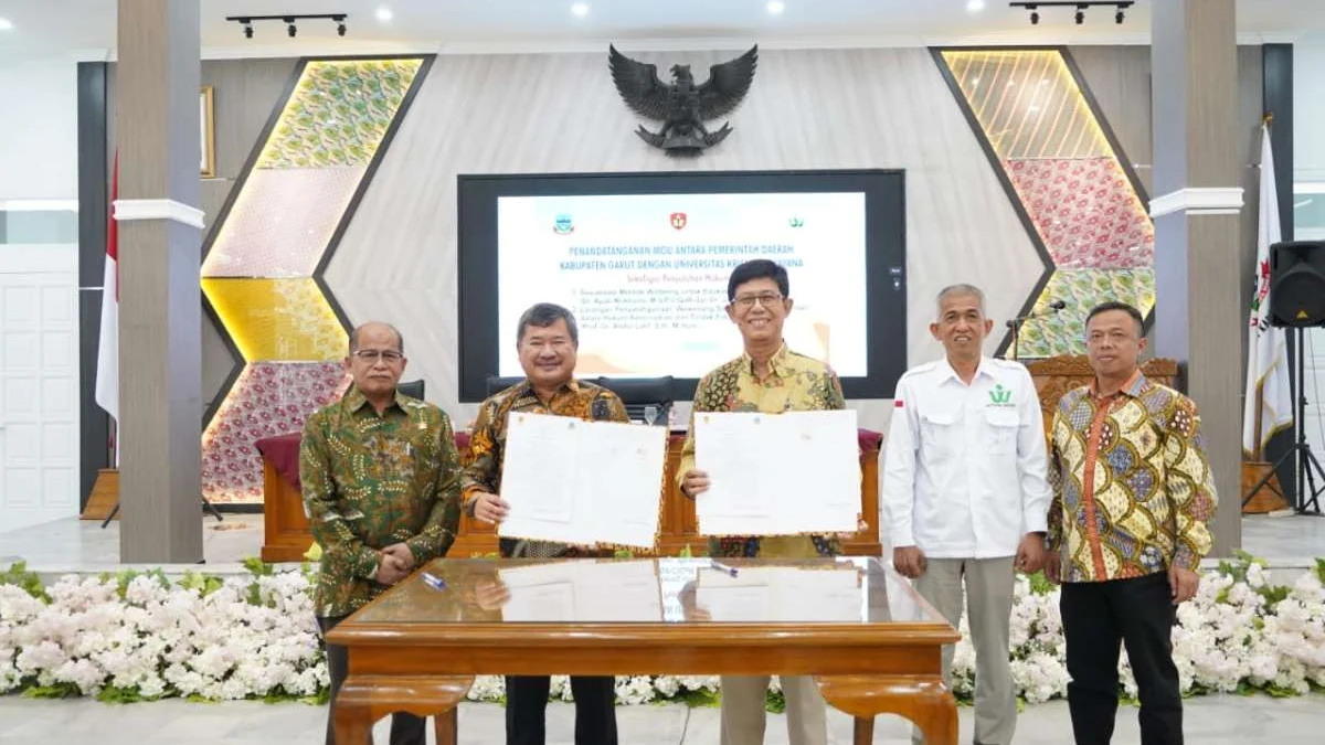 Pemdakab Garut dan Universitas Krisnadwipayana Susun MoU Pelaksanaan Tri Dharma Perguruan Tinggi