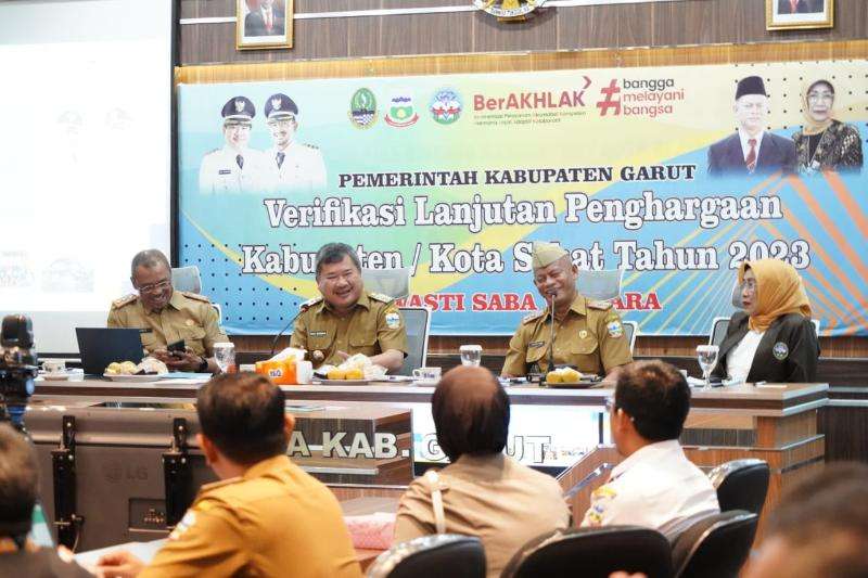 Bupati Garut Tegaskan Komitmen Garut Menuju Kabupaten Kota Sehat 2023