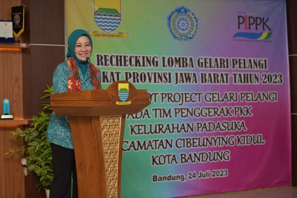 GELARI PELANGI JABAR 2023, Atalia Apresiasi PKK Kota Bandung Perkuat Sektor Ekonomi dan Pendidikan Keluarga