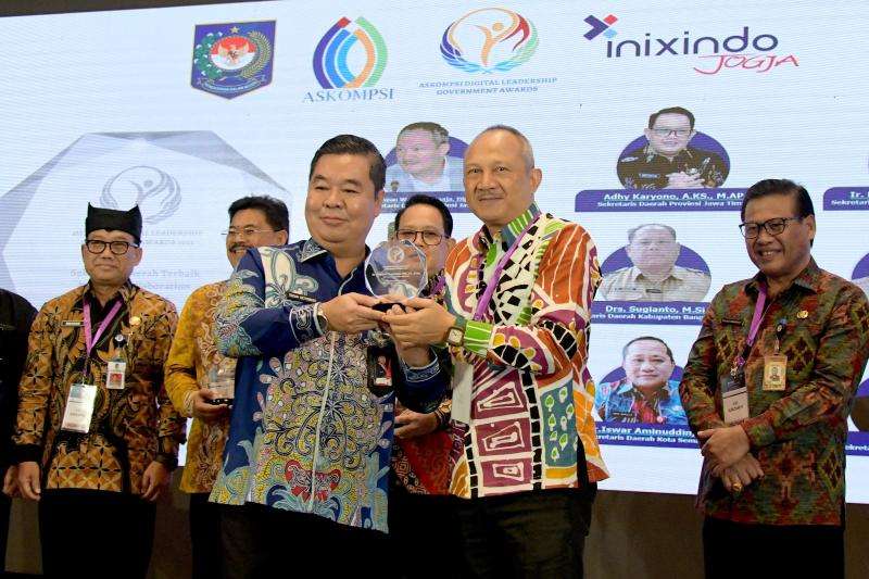 Setiawan Wangsaatmaja Jadi Sekda Provinsi dengan Kepemimpinan Digital Terbaik