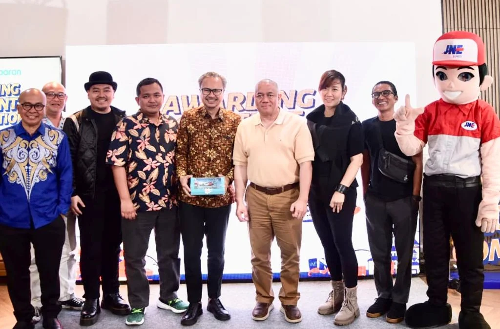 JNE Komitmen Hasilkan Konten Kreator untuk Majukan Ekonomi Kreatif Indonesia, Awarding Content Competition 2023 Sukses Digelar 