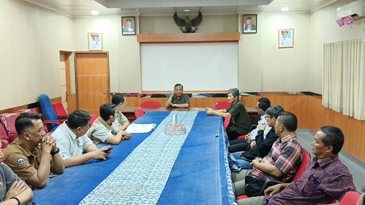 Dinas PUPR Subang Gelar Rapat Mitigasi Bencana