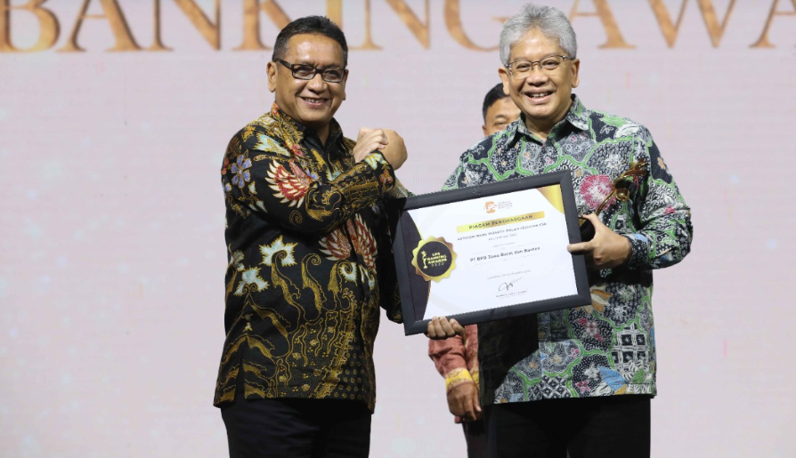 bank bjb Raih Banking Award dari Lembaga Penjamin Simpanan (LPS) 2022