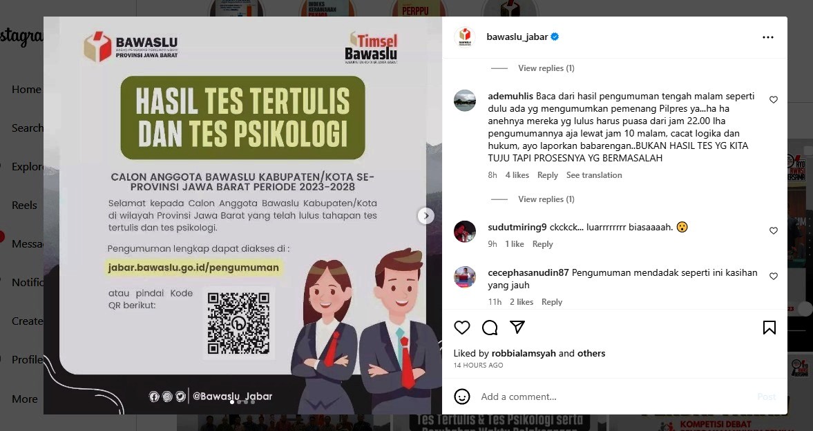 Tim Seleksi Bawaslu