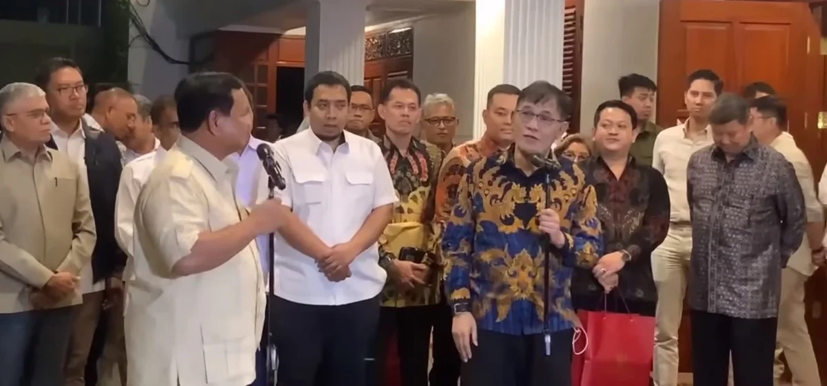 Budiman Sudjatmiko Diskusikan Visi dan Nasib Bangsa dengan Prabowo Subianto