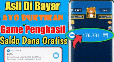 Super Legit Bos! Game Android Penghasil Uang Masuk ke Dana Hitungan Detik Terbukti Membayar