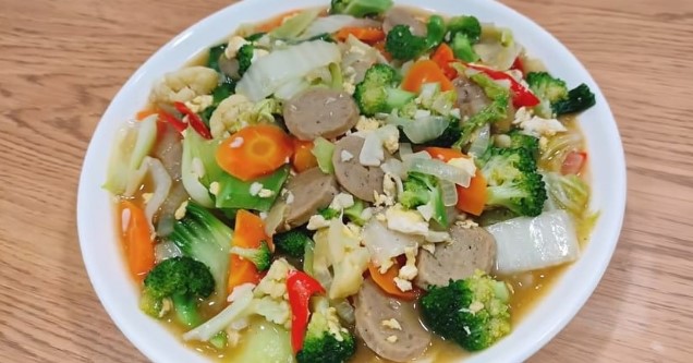 Resep Capcay Kuah Kental Rumahan