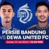 Link live streaming Persib Bandung vs Dewa United