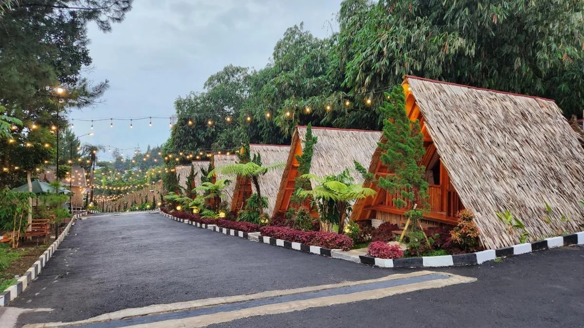 Villa DGYP Ciater Berikan Pesona Menginap Ditengah Alam Terbuka, Cocok Untuk Freskan Pikiran