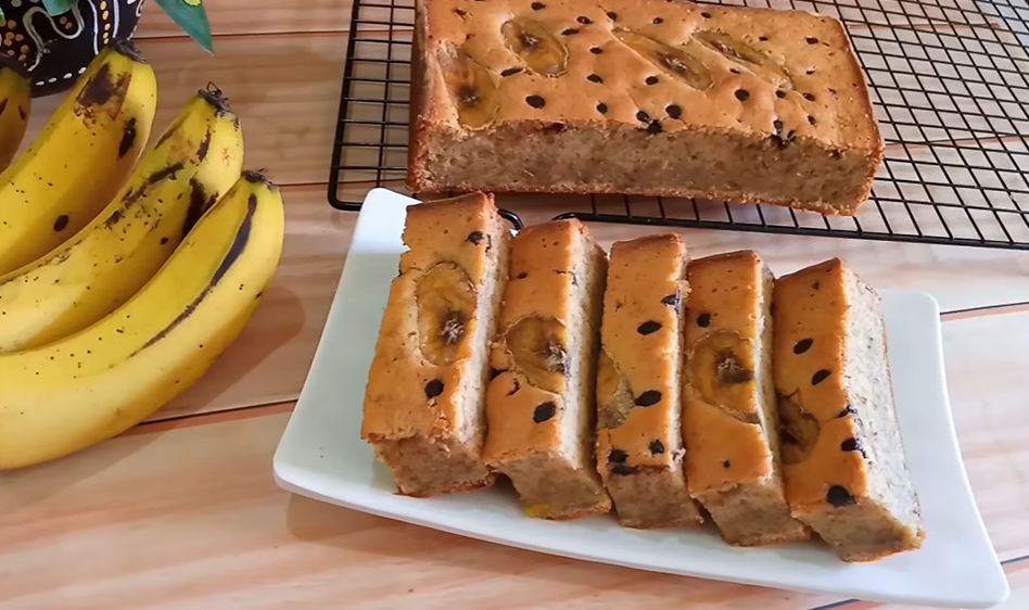 Resep Bolu Pisang Panggang Empuk Anti Bantat