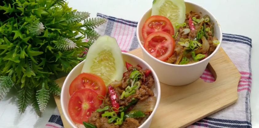 Resep Rice Bowl Lada Hitam untuk Bekal ke Kantor, Praktis