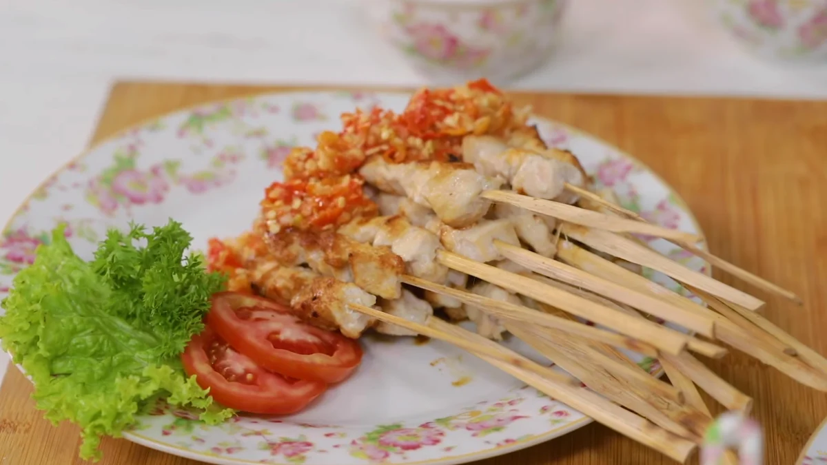 Resep Sate Taichan ala Rumahan, Sambalnya Pedas Endeus!